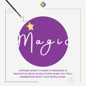 Magic happens when it comes to bringing in innovative ideas or solutions when you truly understand what your people want. - Zuzana dobro on customer journey marketing